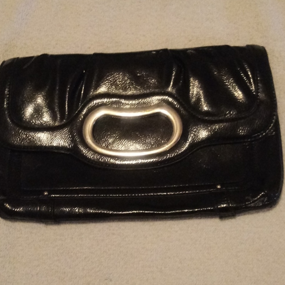 Black clutch  purse